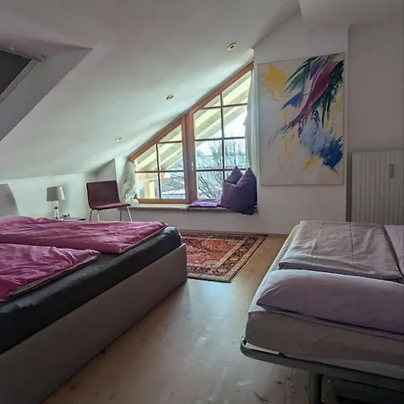 Grosse Im Allgaeu Mit Bergblick, Garten & Balkon Appartement